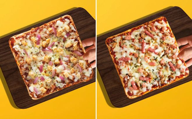 California Pizza Kitchen BBQ Chicken and Silician Frozen Personal Size
