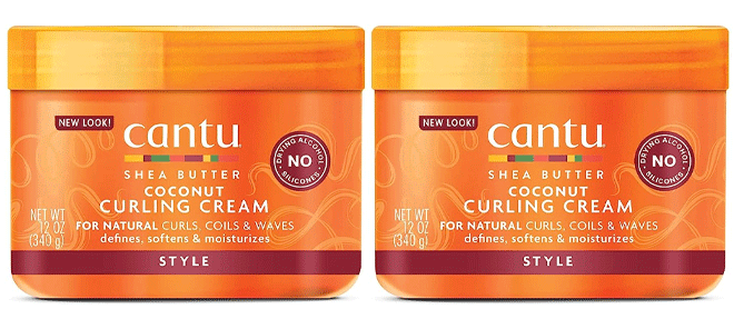 Cantu Coconut Curling Cream 2 pack