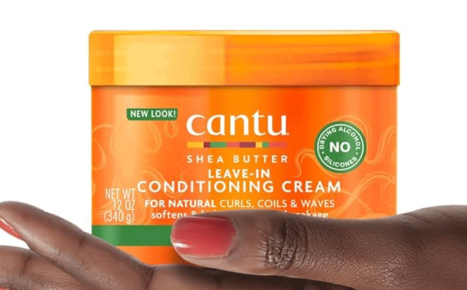 Cantu Leave In Conditioning Cream for Natural Hair with Pure Shea Butter