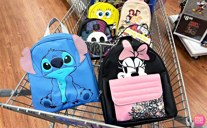 Character Mini Backpacks