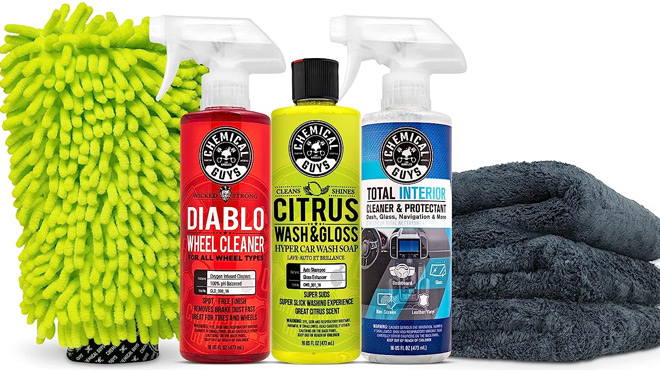 Chemical Guys Clean Shine Car Wash Starter Kit Chemical Guys Clean Shine Car Wash Starter Kit