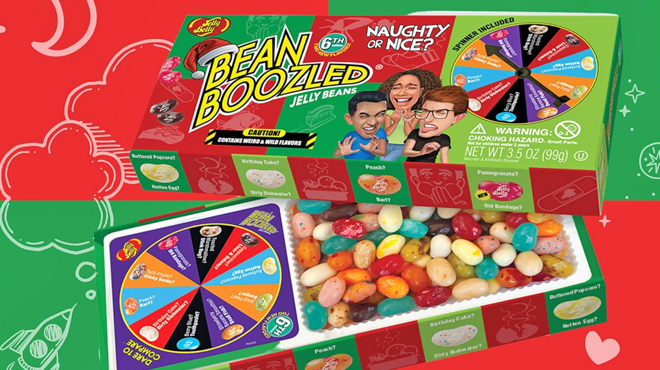 Christmas 2023 Naughty or Nice Bean Boozled Jelly Beans