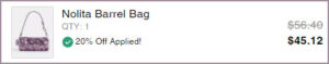Coach Nolita Barrel Bag