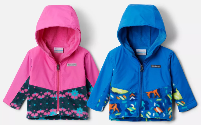 Columbia Baby Steens Mountain Overlay Hooded Jackets