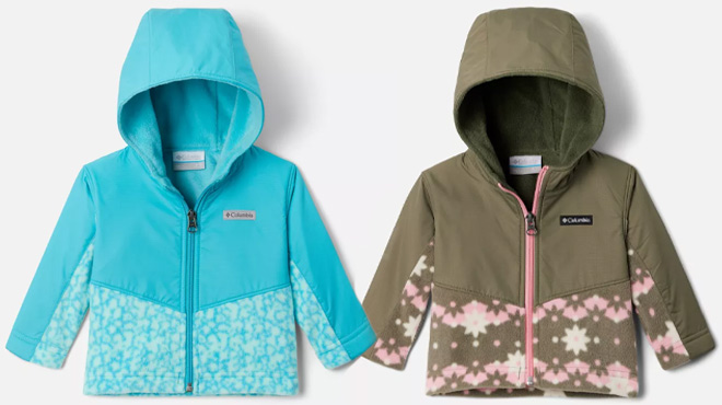 Columbia Infant Steens Mountain Overlay Hooded Jackets