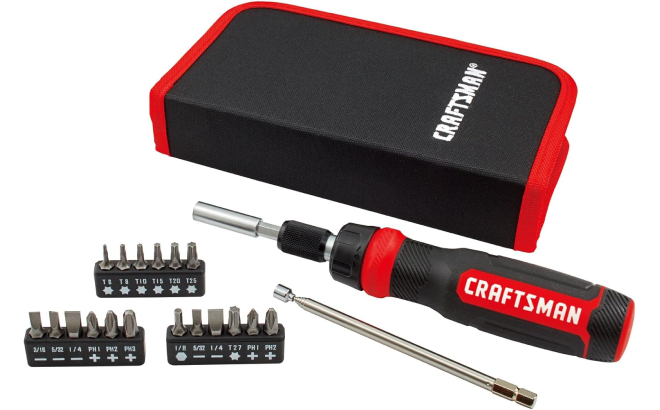 Craftsman Ratcheting 26 Piece Screwdriver Set