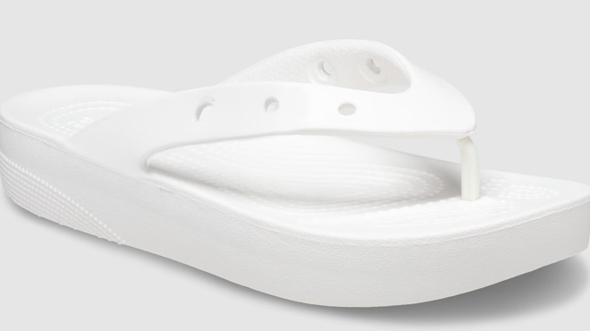 Crocs Classic Platform Flip Sandals