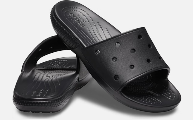 Crocs Mens and Womens Sandals in Black Color