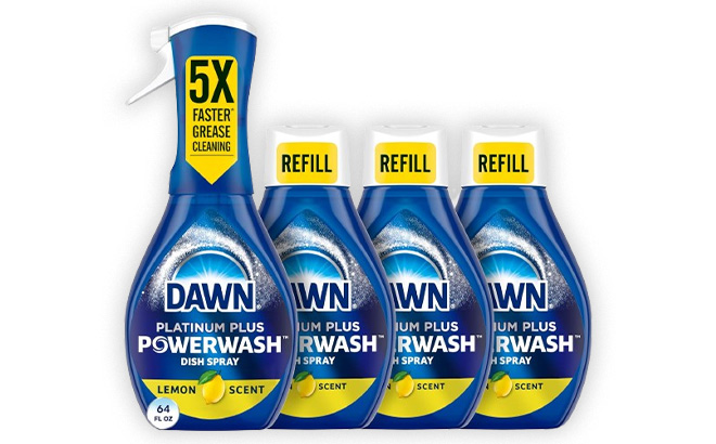 Dawn Platinum Powerwash Dish Spray and Refills