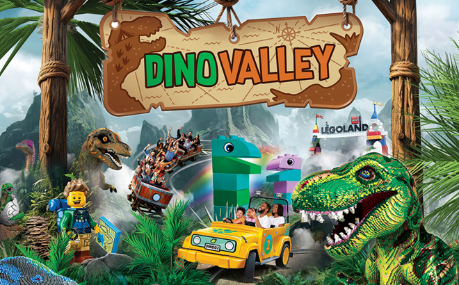 Dino Valley at LEGOLAND California Resort