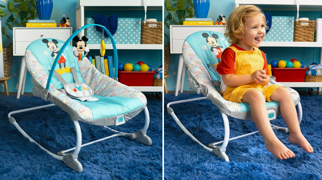 Disney Baby Mickey Mouse Infant to Toddler Rocker Seat