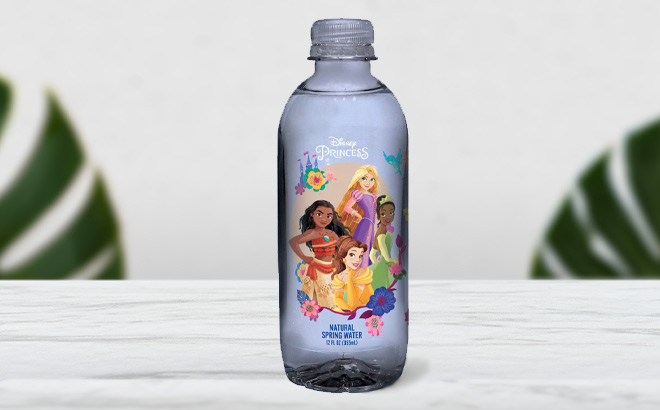 Disney Character Spring Water on the Table