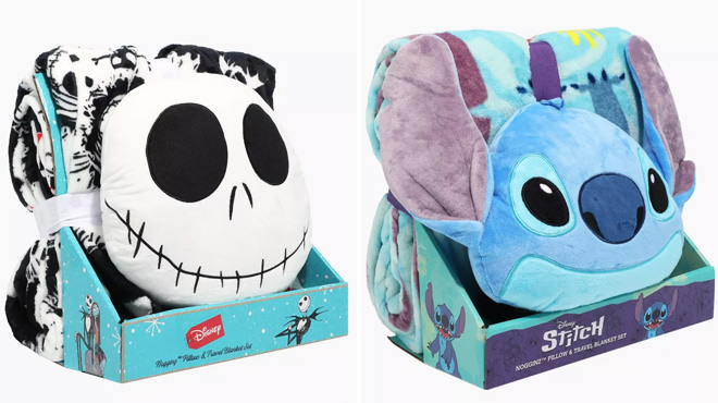 Disney Jack Cushion Throw Blanket Set
