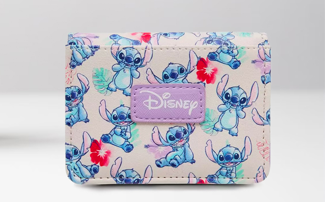 Disney Lilo Stitch Wallet on a Table Disney Lilo Stitch Wallet on a Table