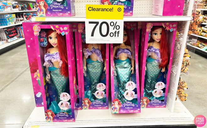 Disney Princess Playdate Ariel Dolls on Clearance