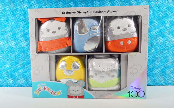 Disney Squishmallows 5 Piece Set