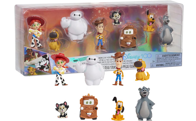 Disney100 Years of Being By Your Side Limited Edition 8 piece Figure Set