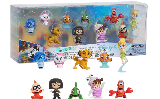 Disney100 Years of Small But Mighty Limited Edition 10 piece Figure Set