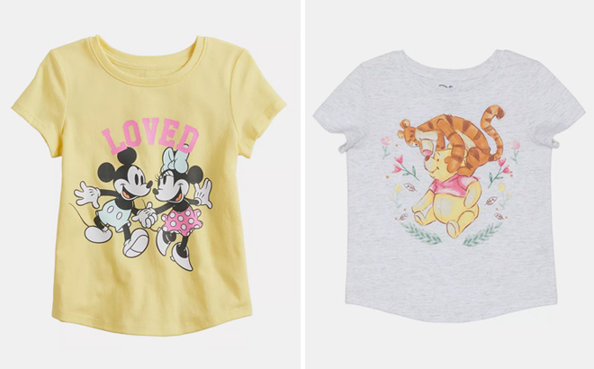 Disneys Winnie The Pooh Tigger Baby Toddler Girl Girls 22True Friends22 Graphic Tee by Jumping Beans
