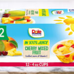 Dole Fruit Bowls 12 Count Cherry Mixed Fruit