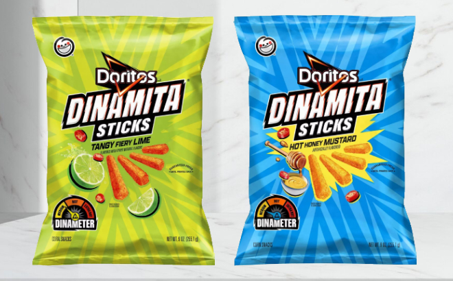 Doritos Dinamita Rolled Tortilla Sticks Chips