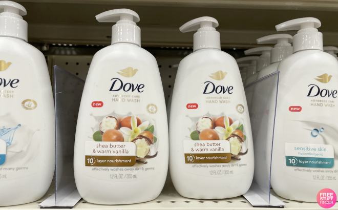 Dove Advanced Care Hand Wash Shea Butter Warm Vanilla