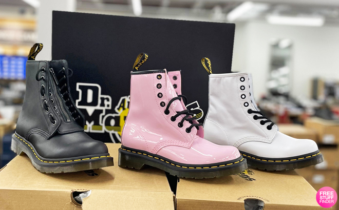 Dr Martens Boots in Three Colors 1