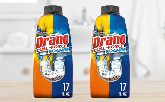 Drano Dual Force Foamer Clog Remover