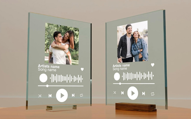 EGD Acrylic Personalized Spotify Plaques