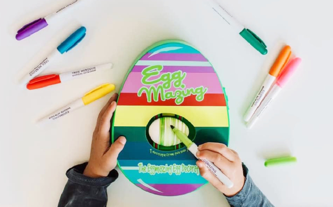 Eggmazing Mini Easter Egg Spinner Decorating Kit