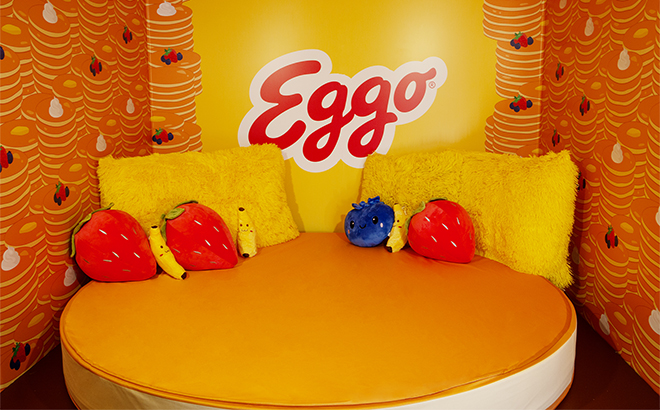 Eggo House of Pancakes Bedroom