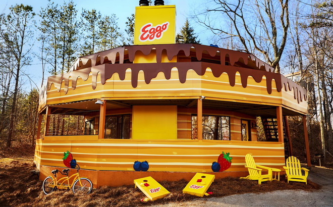 Eggo House of Pancakes in the Woods