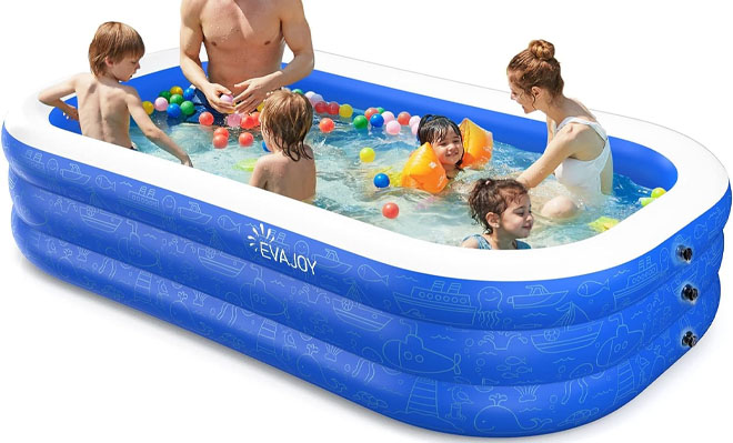Evajoy Inflatable Pool Evajoy Inflatable Pool