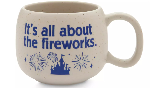 Fantasyland Castle Fireworks Mug Image