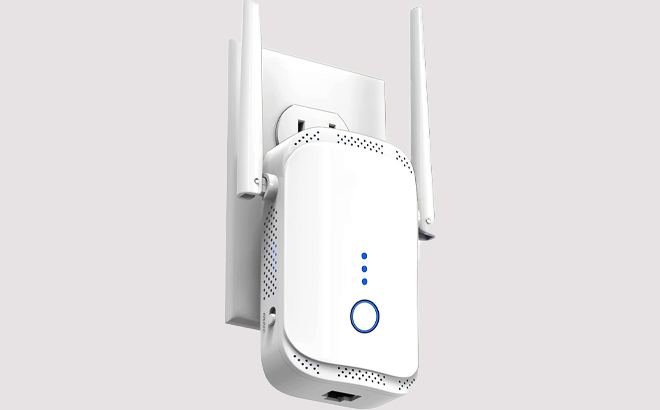 Fastest WiFi Extender and Booster in White