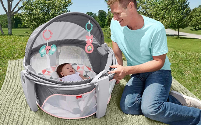 Fisher Price On the Go Baby Dome Portable Bassinet