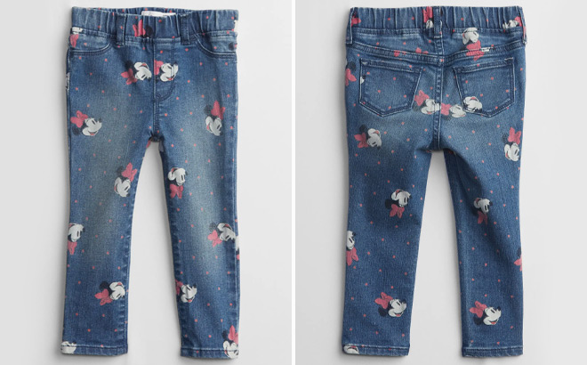 GAP Factory Disney Minnie Mouse Toddler Jeggings