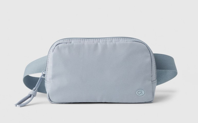 GAP Factory GapFit 100 Recycled Belt Bag on Gray Background
