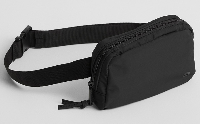 GAP Factory Recycled Belt Bag on Gray Background