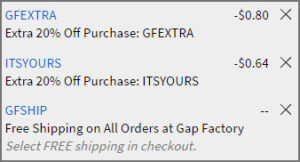 GAP Flip Flops at Checkout GAP Triple Stacking Offer on Flip Flops at Checkout