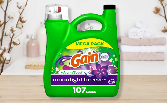 Gain 107 Load Detergent in Moonlight Breeze Scent