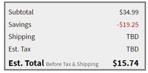 Gap Factory Bag Order Summary Gap Factory Bag Order Summary