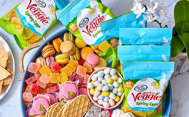 Garden Veggie Snacks Spring Eggs
