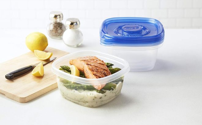 Glad GladWare Tall Food Storage Containers 3 Count