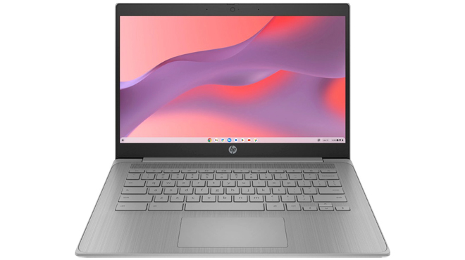 HP 14 Inch Chromebook Laptop in Modern Gray