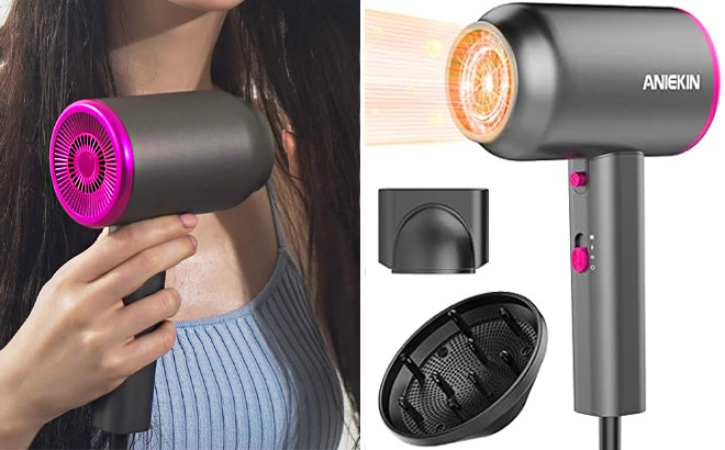Hair Dryer with Diffuser