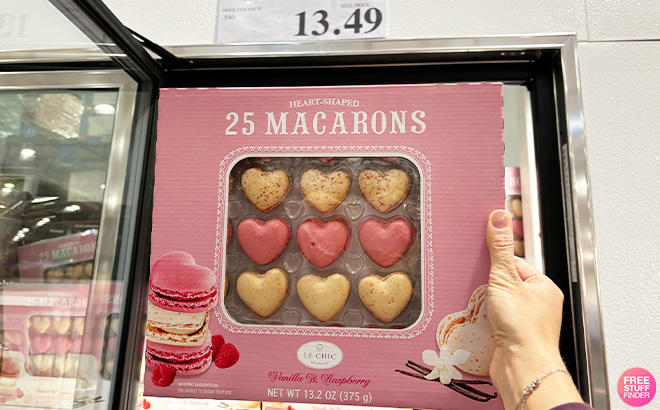 Heart Shaped Macarons