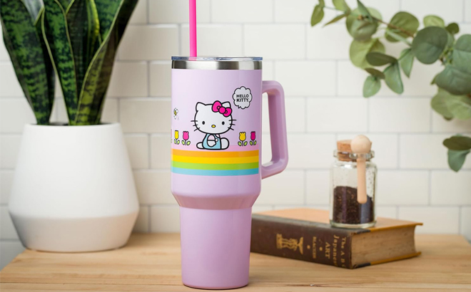 Hello Kitty Spring Summer 40 Ounce Tumbler