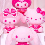 Hello Kitty and Friends Cinnamoroll 12 Pink Monochrome Plush