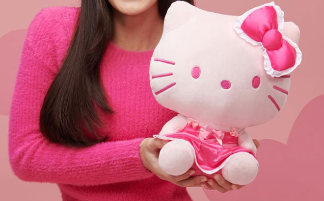 Hello Kitty and Friends Cinnamoroll 12 Pink Monochrome Plush 2